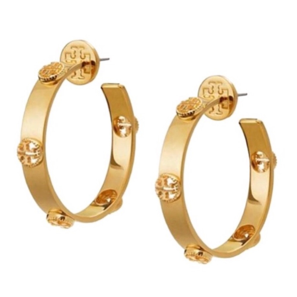Tory Burch hoop earrings